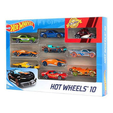 Lataa kuva Galleria-katseluun, Leikkiajoneuvosarja Hot Wheels Metalli (10 Pcs)
