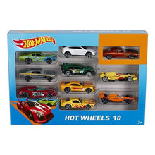 Lataa kuva Galleria-katseluun, Leikkiajoneuvosarja Hot Wheels Metalli (10 Pcs)
