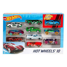 Lataa kuva Galleria-katseluun, Leikkiajoneuvosarja Hot Wheels Metalli (10 Pcs)
