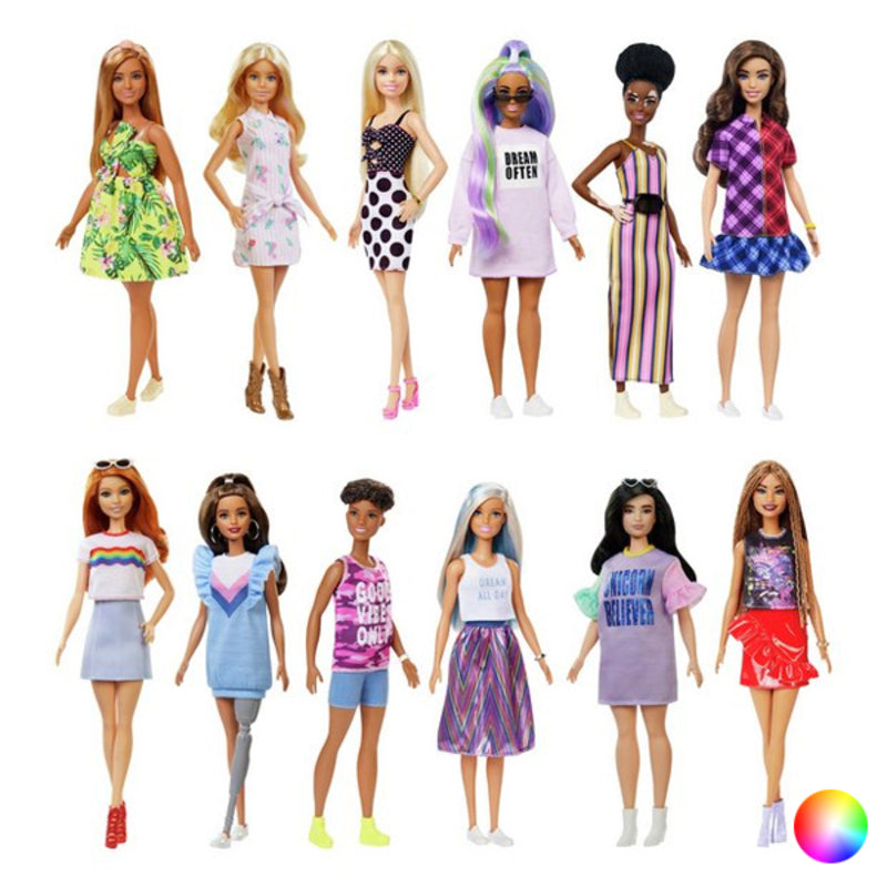 Nukke Barbie Fashion Mattel