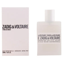 Lataa kuva Galleria-katseluun, Naisten parfyymi This Is Her! Zadig &amp; Voltaire EDP
