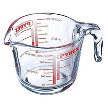 Lataa kuva Galleria-katseluun, Mittakannu Pyrex (0, 25 L)
