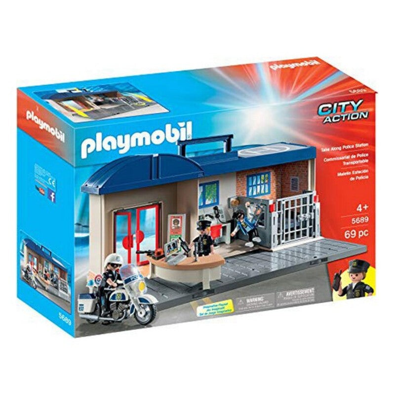 Playset City Action Police Station Playmobil 5689 (69 pcs)