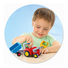 Lataa kuva Galleria-katseluun, Playset Playmobil 1,2,3 Tractor with Trailer 6964
