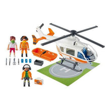 Lataa kuva Galleria-katseluun, Playset City Life Rescue Helicopter Playmobil 70048 (38 pcs)
