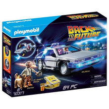 Lataa kuva Galleria-katseluun, Playset Action Racer Back to the Future DeLorean Playmobil 70317
