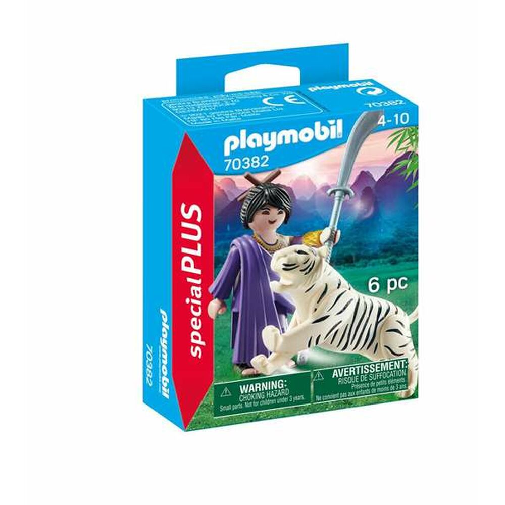 Figuuri, jossa liikkuvat raajat Playmobil Special Plus Tiikeri Itämainen 70382 (6 pcs)