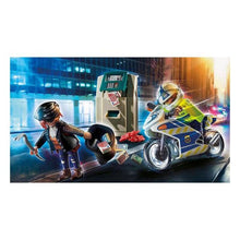 Lataa kuva Galleria-katseluun, Playset City Action Police Motorbike Playmobil 70572 (32 pcs)
