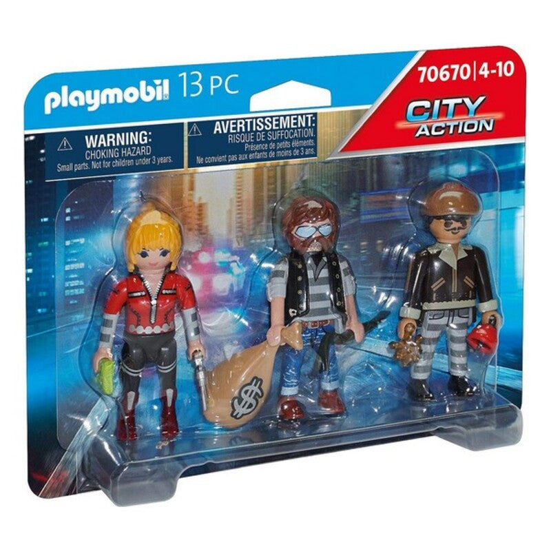 Hahmosetti City Action Thieves Playmobil 70670 (13 pcs)