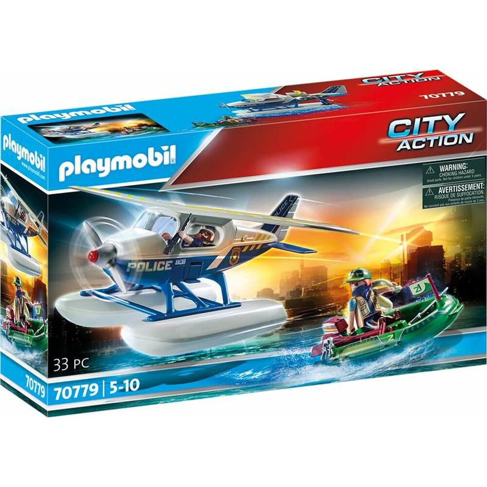 Playset Playmobil City Action Poliisi Vesitaso 70779 (33 pcs)