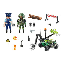 Lataa kuva Galleria-katseluun, Playset Playmobil City Action Starter Pack Police, training 70817
