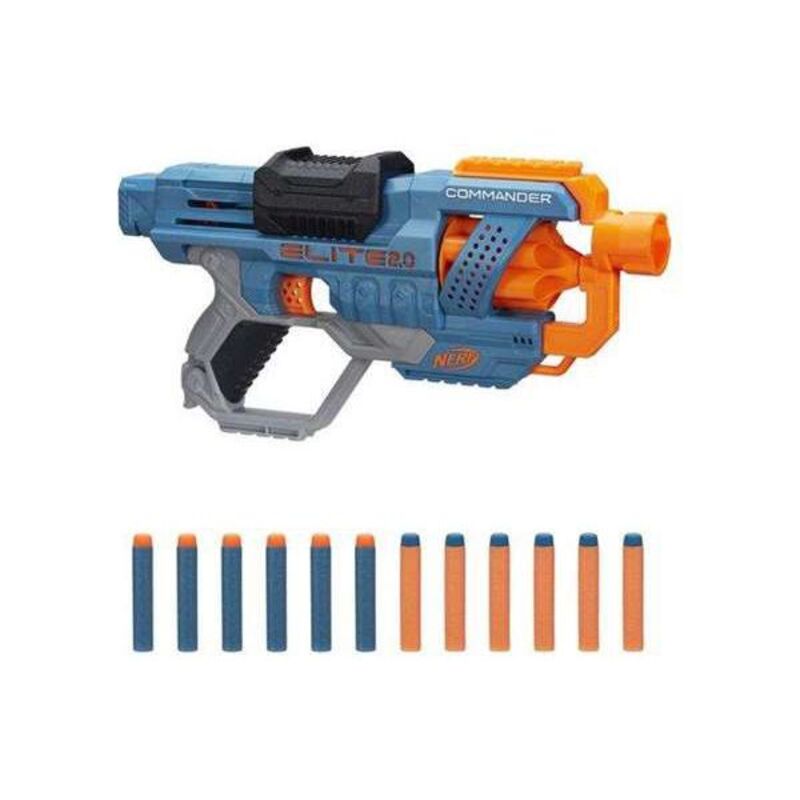 Ase Nerf Commander RD-6 Elite 2.0 Hasbro Nerf Elite 2.0 Commander RD-6 Blaster (Kunnostetut Tuotteet A)