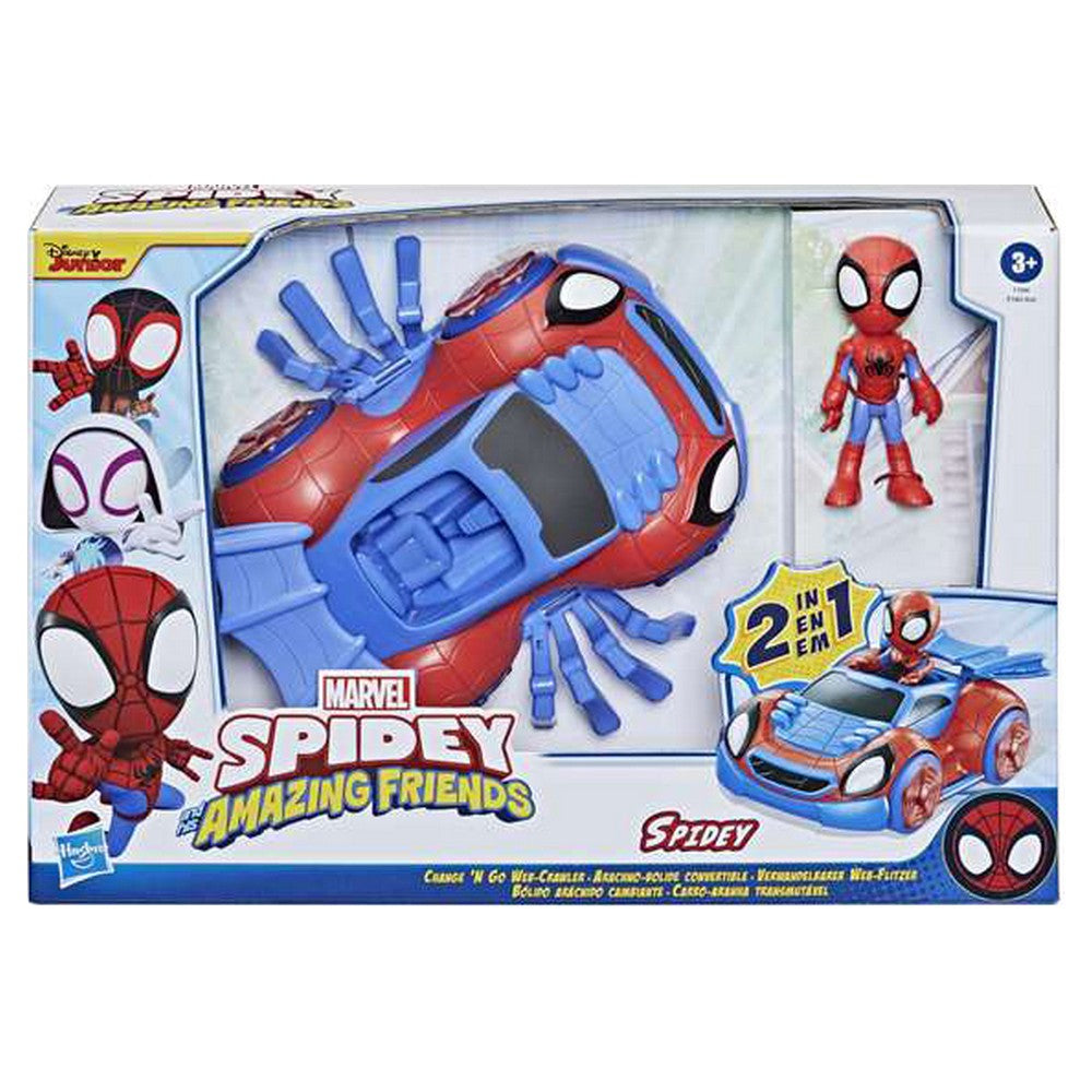 Auto Spidey Amazing Friends Hasbro Convertible