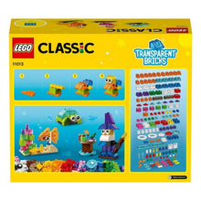 Lataa kuva Galleria-katseluun, Playset Classic Transparent Bricks Lego 11013
