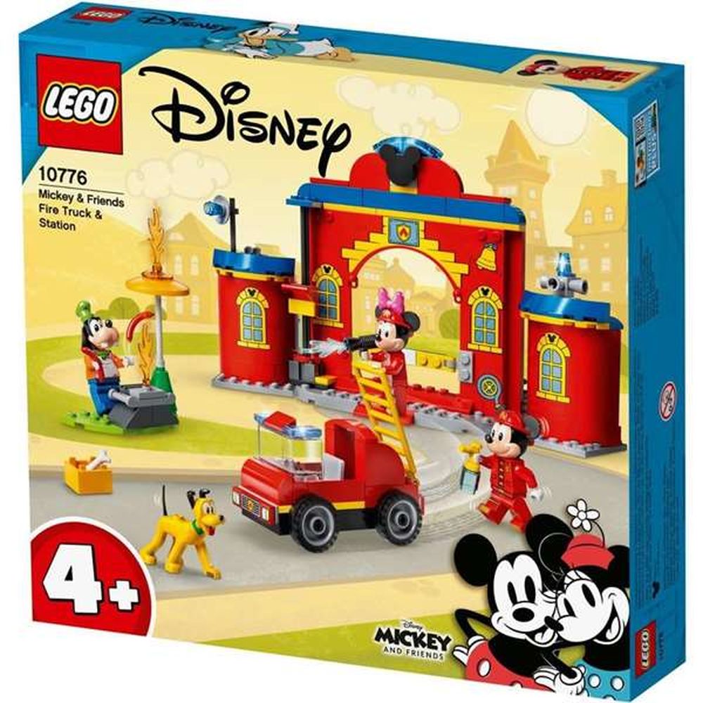 Playset Mickey & Friends Fire Truck & Station Lego 10776 (144 pcs)