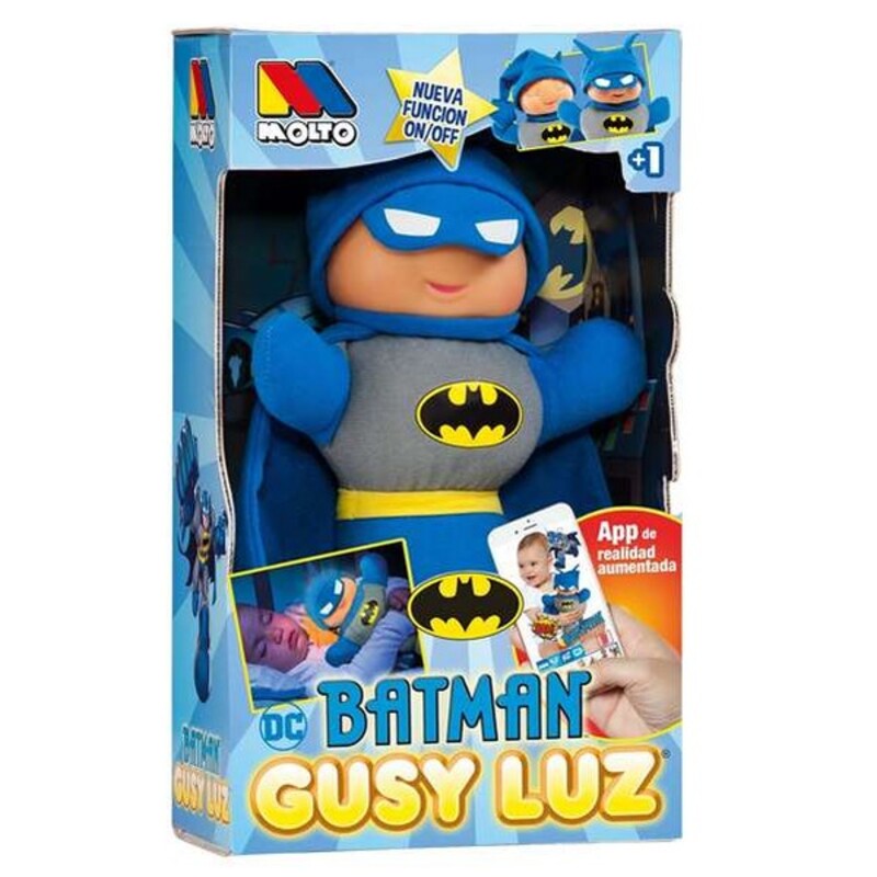 Pehmolelu Gusy Luz Batman Moltó Kangas (28 cm)