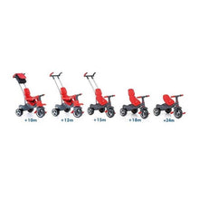 Lataa kuva Galleria-katseluun, Kolmipyörä Urban Trike Red Moltó (98 cm)
