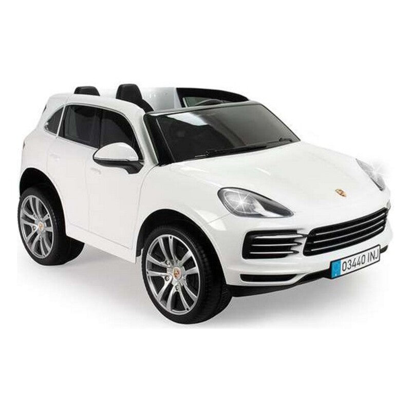 Lasten sähköauto Injusa Porsche Cayenne 12V Valkoinen (134 x 81,5 x 58 cm)