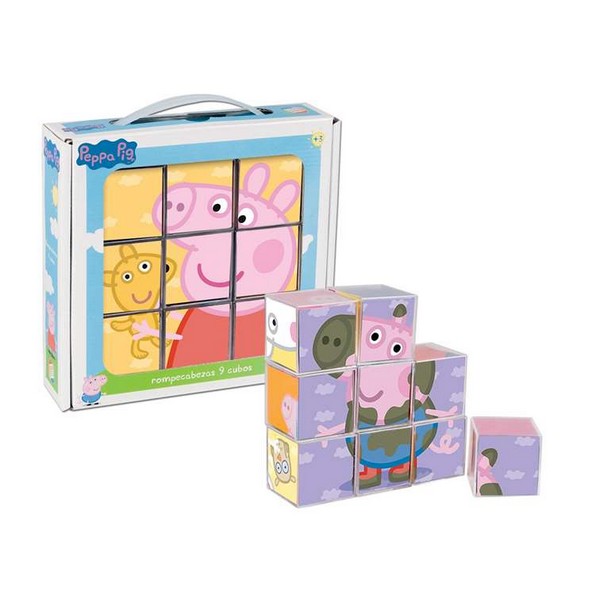 Palapeli Cefatoys Peppa Pig (9 pcs)