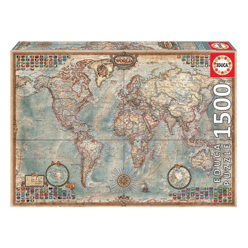 Palapeli The World Educa (1500 pcs)