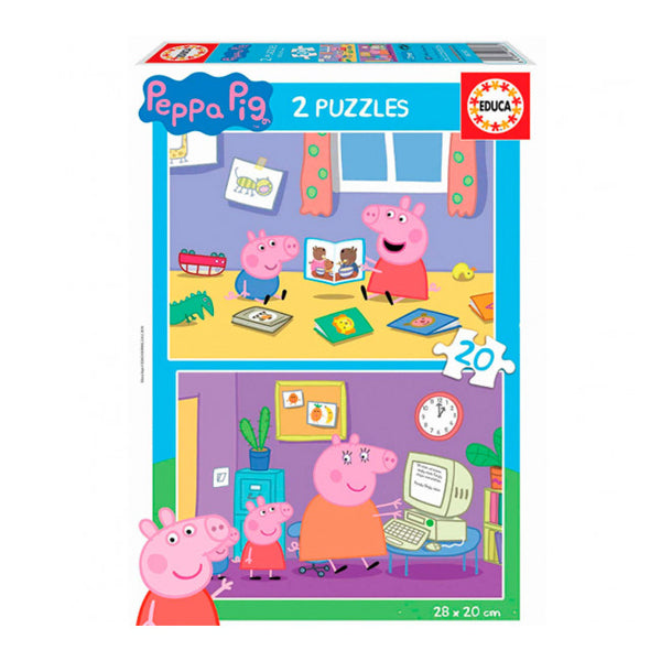 Palapeli Peppa Pig Educa (20 pcs)