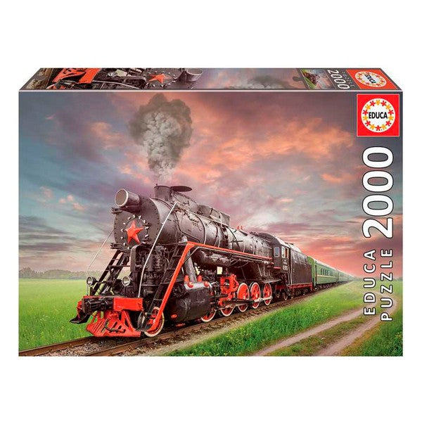 Palapeli Train Educa (2000 pcs)