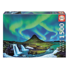 Lataa kuva Galleria-katseluun, Palapeli Aurora Borealis Educa (1500 pcs)
