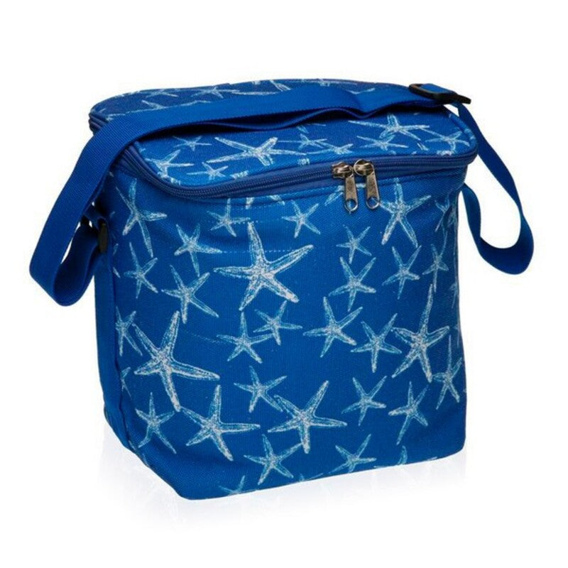 Kannettava Jääkaappi Versa Blue Sea Polyesteri (18 x 23 x 22 cm) 9,2 l