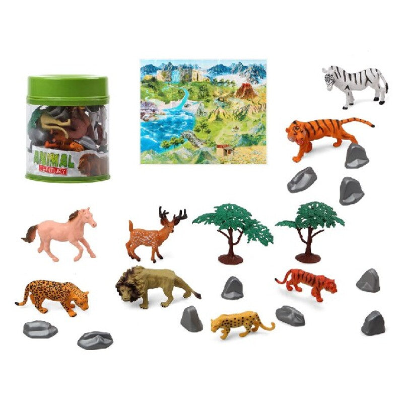 Eläinhahmoa Jungle (22 pcs)