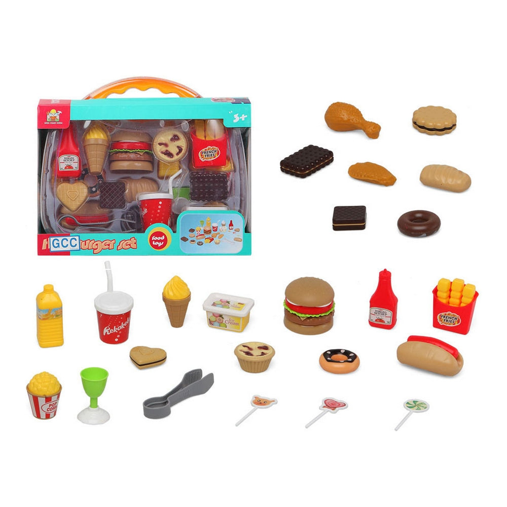 Lelusetti Burger Set (28 x 20 cm)