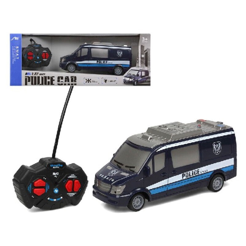 Radio-ohjattava rekka Police Car 1:32