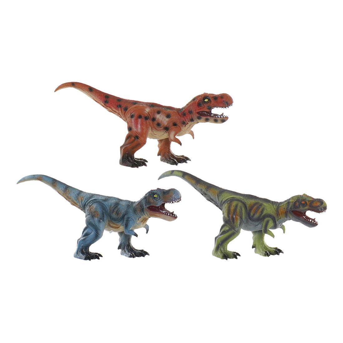 Dinosaurus DKD Home Decor Pehmeä (3 pcs)