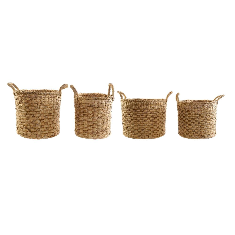 Korisetti DKD Home Decor Juutti (4 pcs)