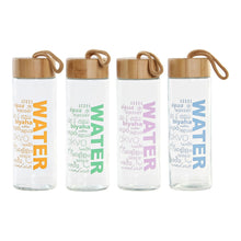 Lataa kuva Galleria-katseluun, Lasipullo DKD Home Decor Water Bambu (4 pcs) (580 ml)
