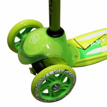 Lataa kuva Galleria-katseluun, Skootteri Park City  Triscooter Kid Funk 3-6 vuotta Limetinvihreä
