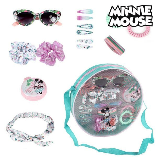 Toilettilaukku ja tarvikkeet Minnie Mouse (19 pcs)