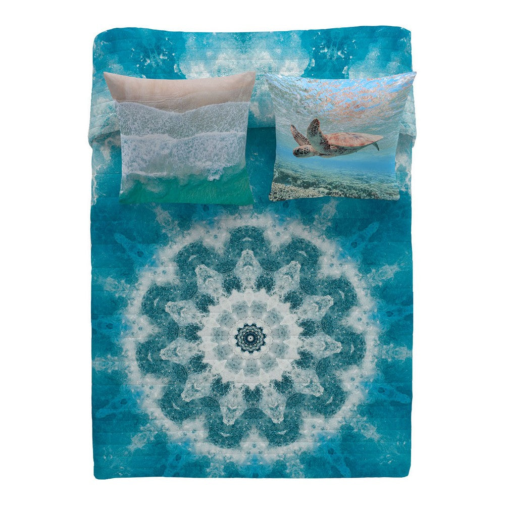 Vuodepeite (viltti) Icehome Mandala Sea (250 x 260 cm) (Sänky 150/160)