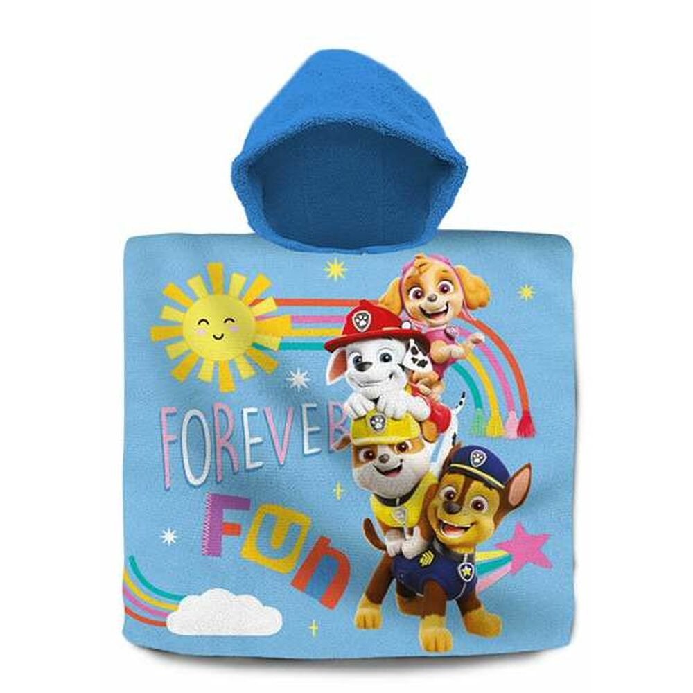 Poncho Paw Patrol Forever Fun (60 x 120 cm)