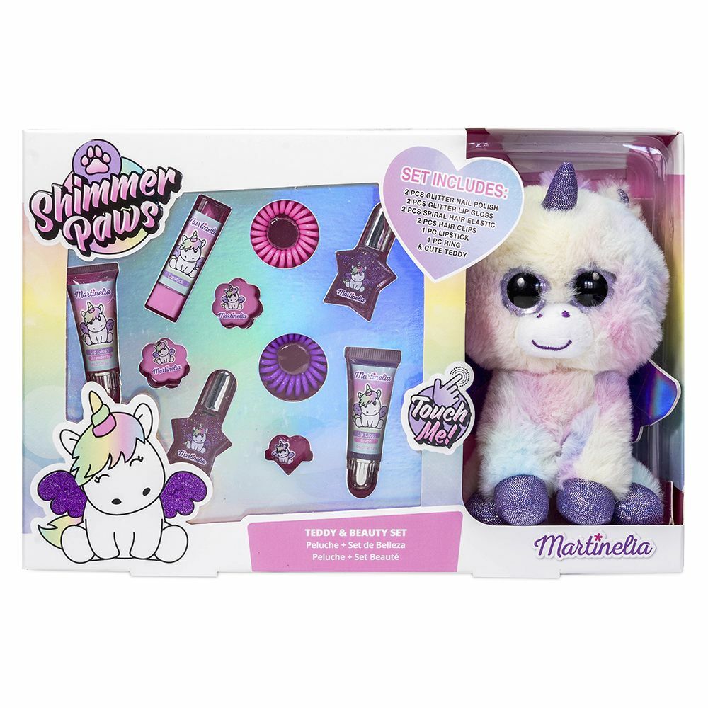 Lasten meikkisetti Martinelia Shimmer Paws	Teddy (11 pcs)