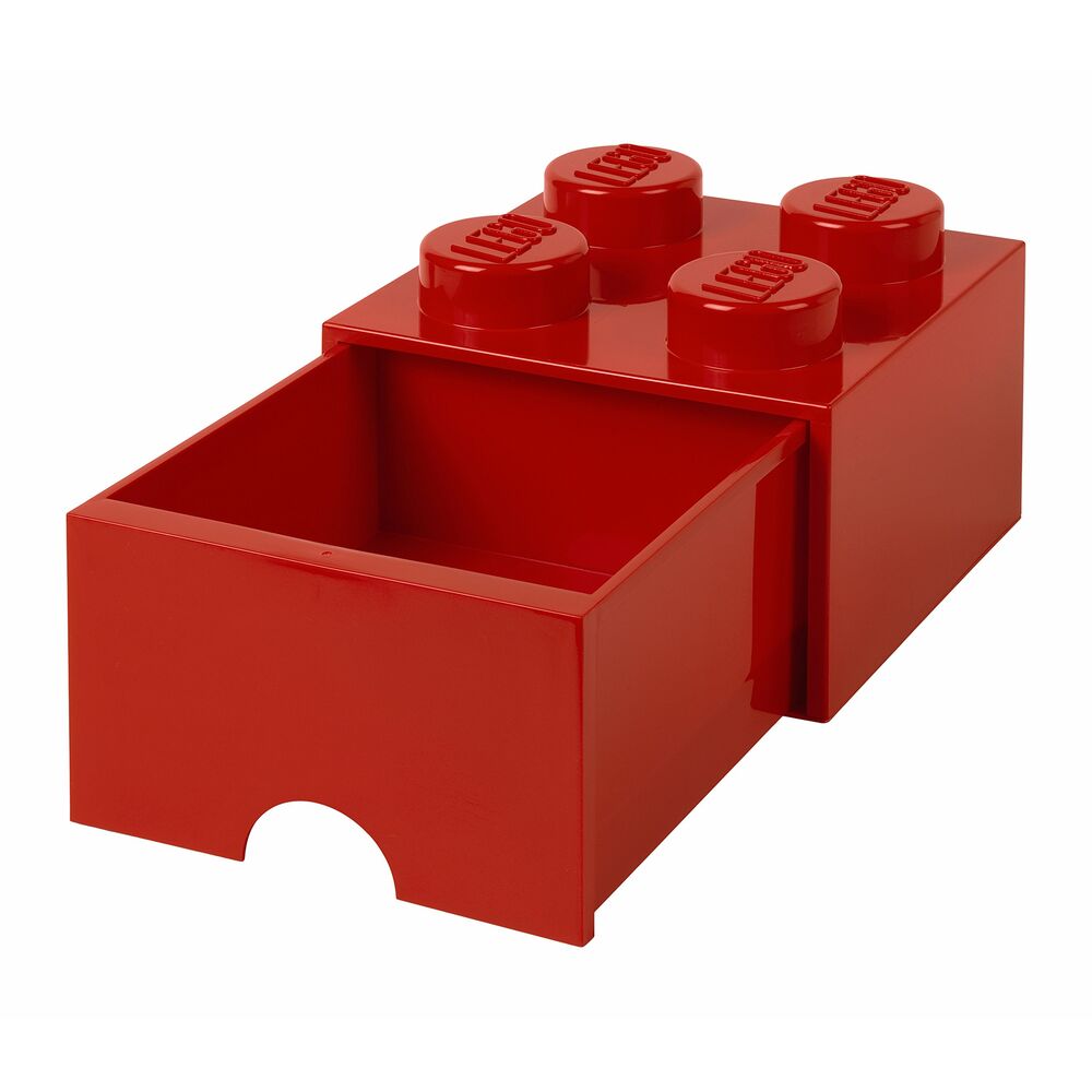 Säilytyslaatikko kannella Lego (25 x 25,2 cm) (Kunnostetut Tuotteet C)