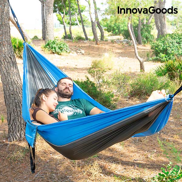 InnovaGoods Swing & Rest Kahden Hengen Retkiriippumatto