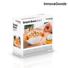 Lataa kuva Galleria-katseluun, InnovaGoods 2-in-1 Snack Kulhot (2 kpl)
