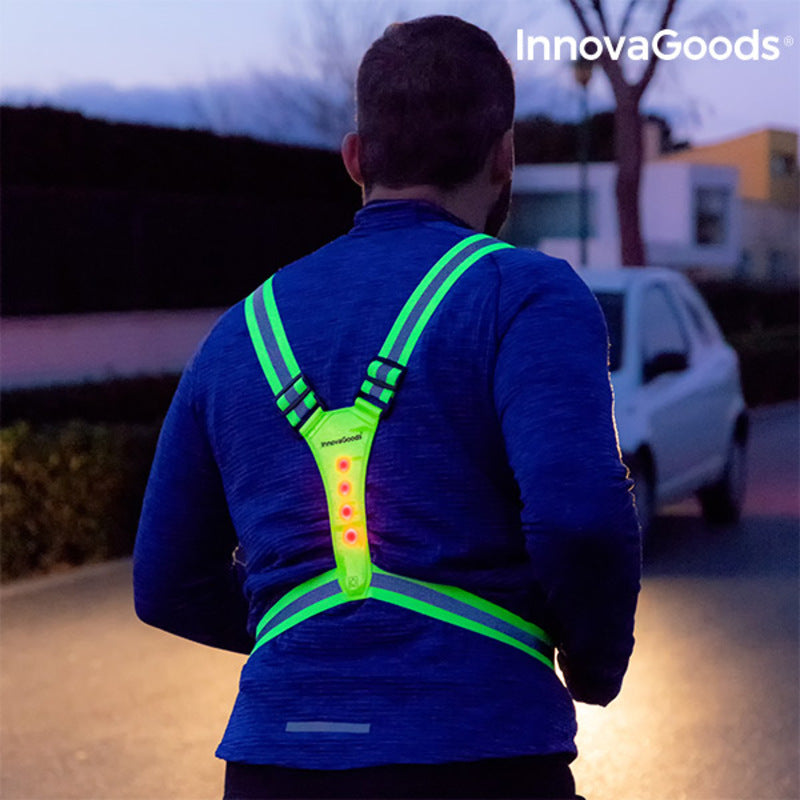 InnovaGoods Sports LED Reflective Harness