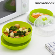 Lataa kuva Galleria-katseluun, InnovaGoods Fresh Double Microwave Steamer
