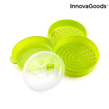 Lataa kuva Galleria-katseluun, InnovaGoods Fresh Double Microwave Steamer
