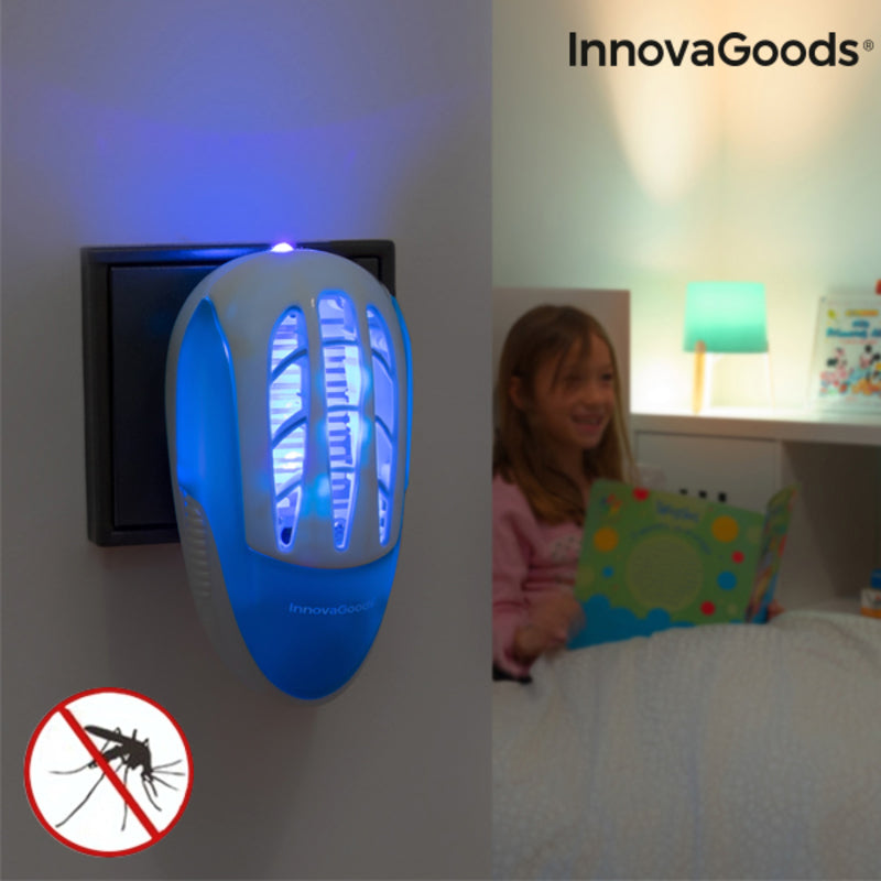 InnovaGoods Plug-In Mosquito Repellent with LED Ultraviolet light