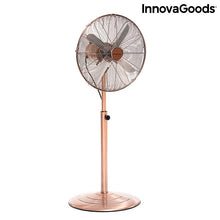 Lataa kuva Galleria-katseluun, Vapaasti seisova tuuletin Copper Retro InnovaGoods Ø 40 cm 55W
