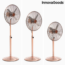 Lataa kuva Galleria-katseluun, Vapaasti seisova tuuletin Copper Retro InnovaGoods Ø 40 cm 55W
