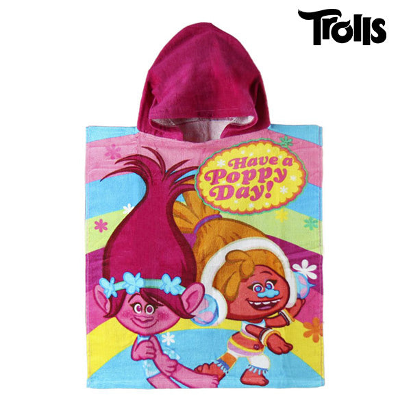 Trolls Hupullinen Poncho Pyyhe